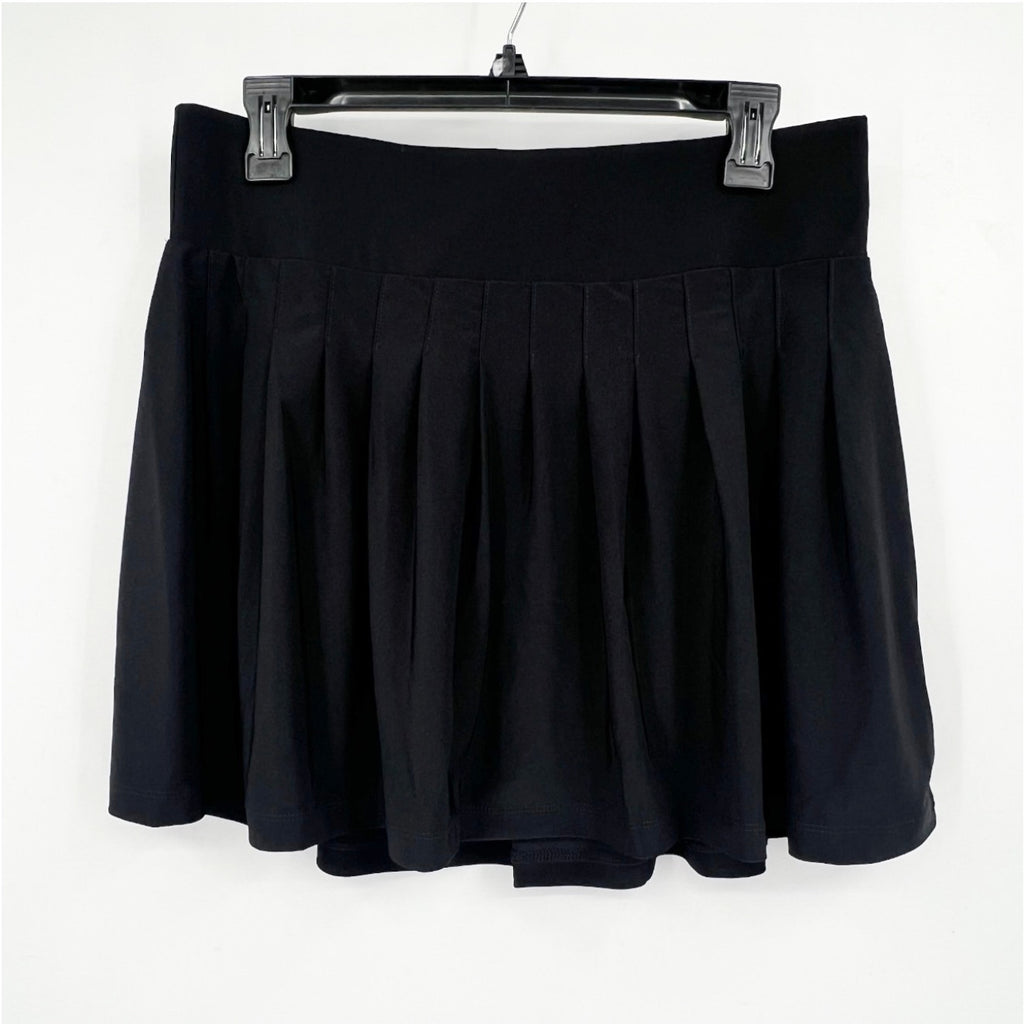 JAMIE SADOCK Women's Air Wear Pleated Golf Skort Size 8 Jet Black Cooltrex NWT