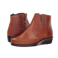SAS Womens Jade Ankle Bootie US 9 WW EU 39-40 Brown Leather