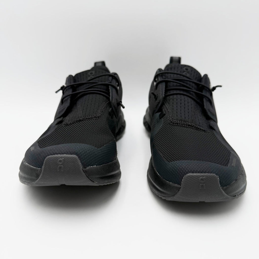 On Kids Cloud Sky Athletic Shoes Youth Size 5 EU 37.5 All Black NIB