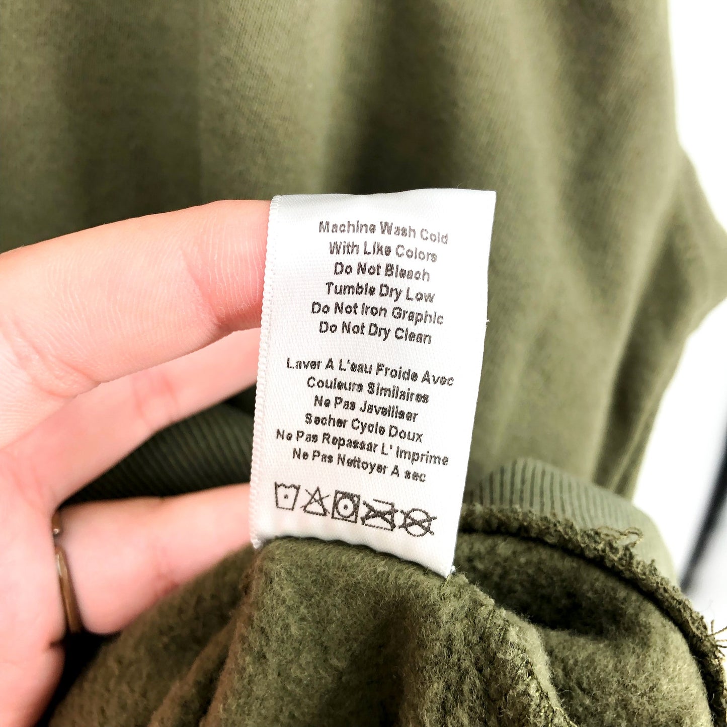 SPIRITUAL GANSTER Cosmic Energy Easy Hoodie Small Spruce Green Sweatshirt NWOT