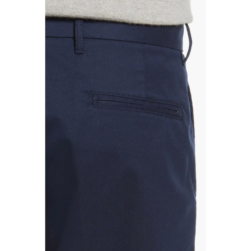 NORDSTROM Men's Slim Fit Performance Chinos 38x30 Navy Blue CoolMax NWT