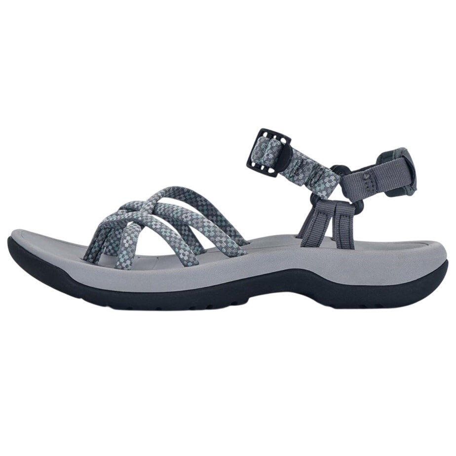 Viakix Womens Samara Hiking Sandals US 6 EU 37 Grey Black NIB