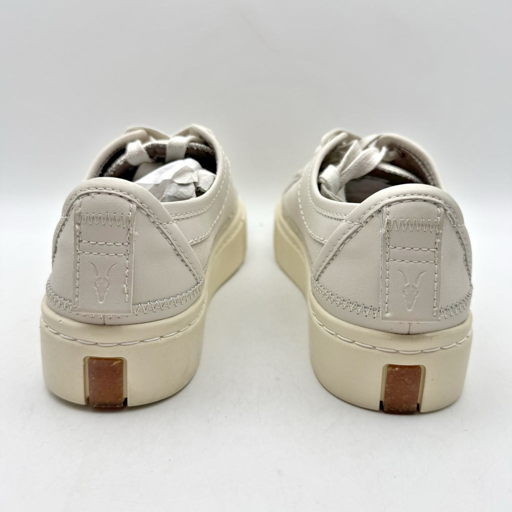 ALLSAINTS Womens Milla Sneaker EU 37 US 7 Off White Leather NWOB