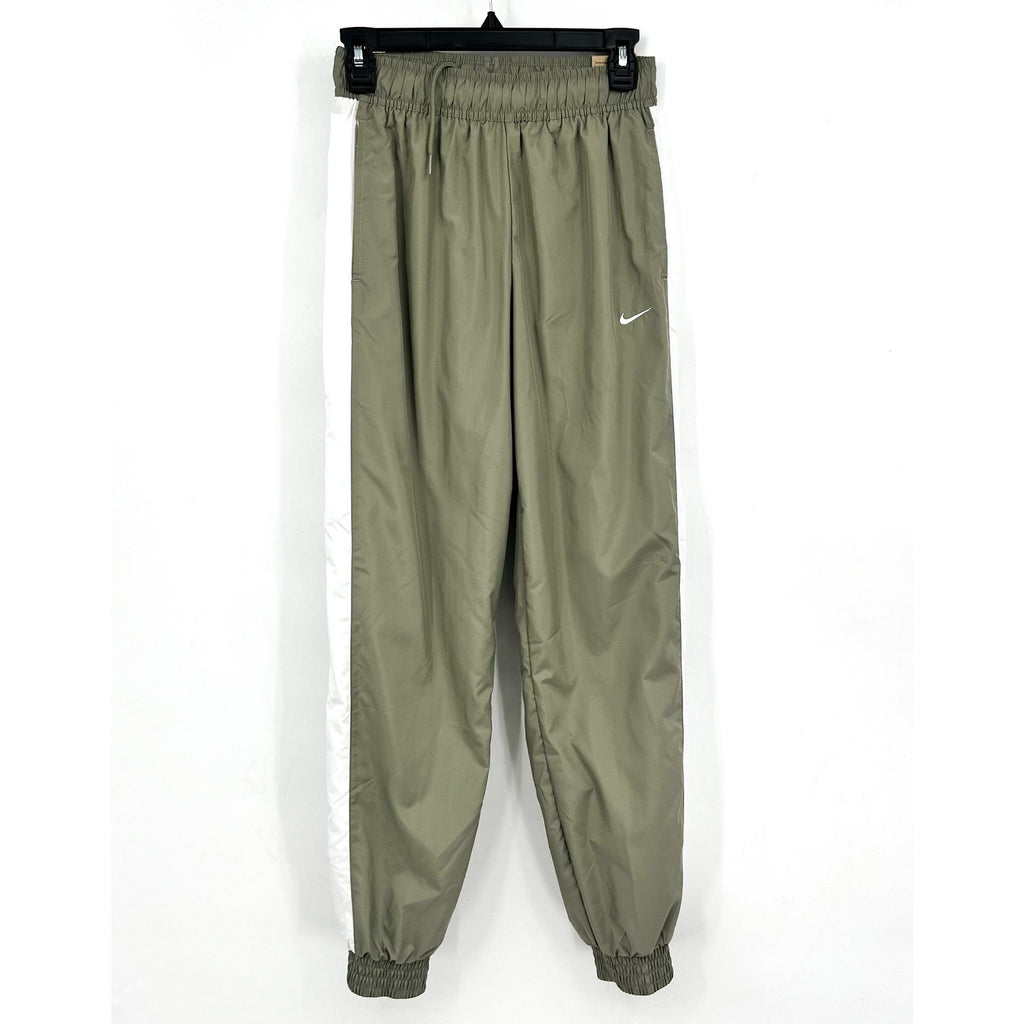 NIKE Women's Sportswear Classic Woven Joggers XS Green Athletic Pants NWT