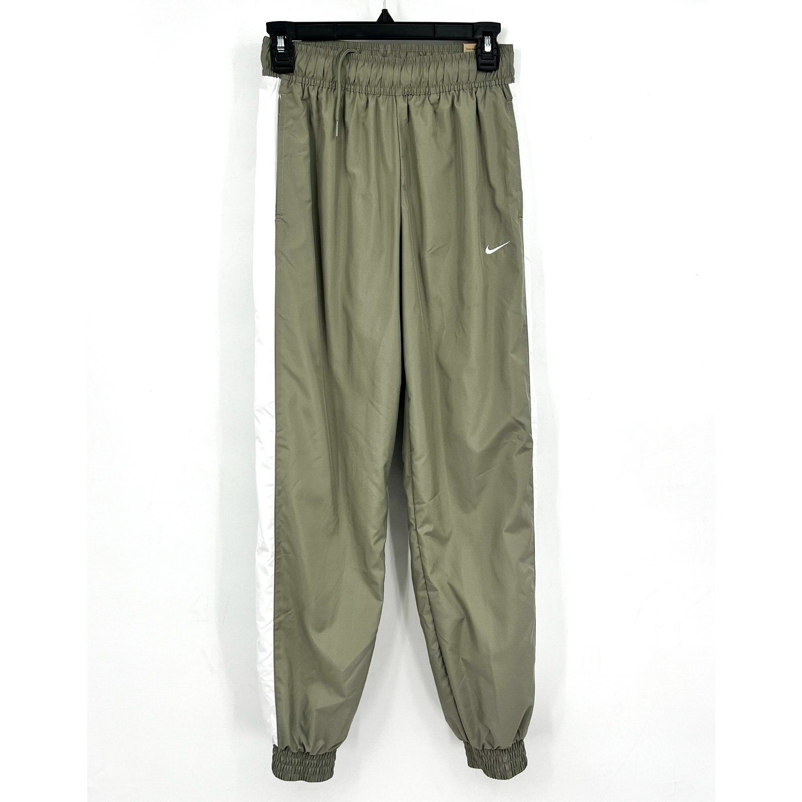 NIKE Women's Sportswear Classic Woven Joggers XS Green Athletic Pants NWT