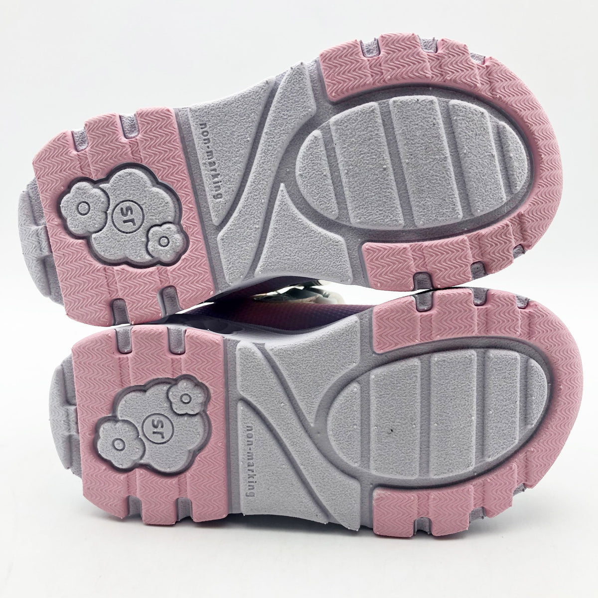 Stride Rite Girls SR Lighted Glimmer Sneaker 2.0 Size 3 WIDE Pink Kid Shoes NIB
