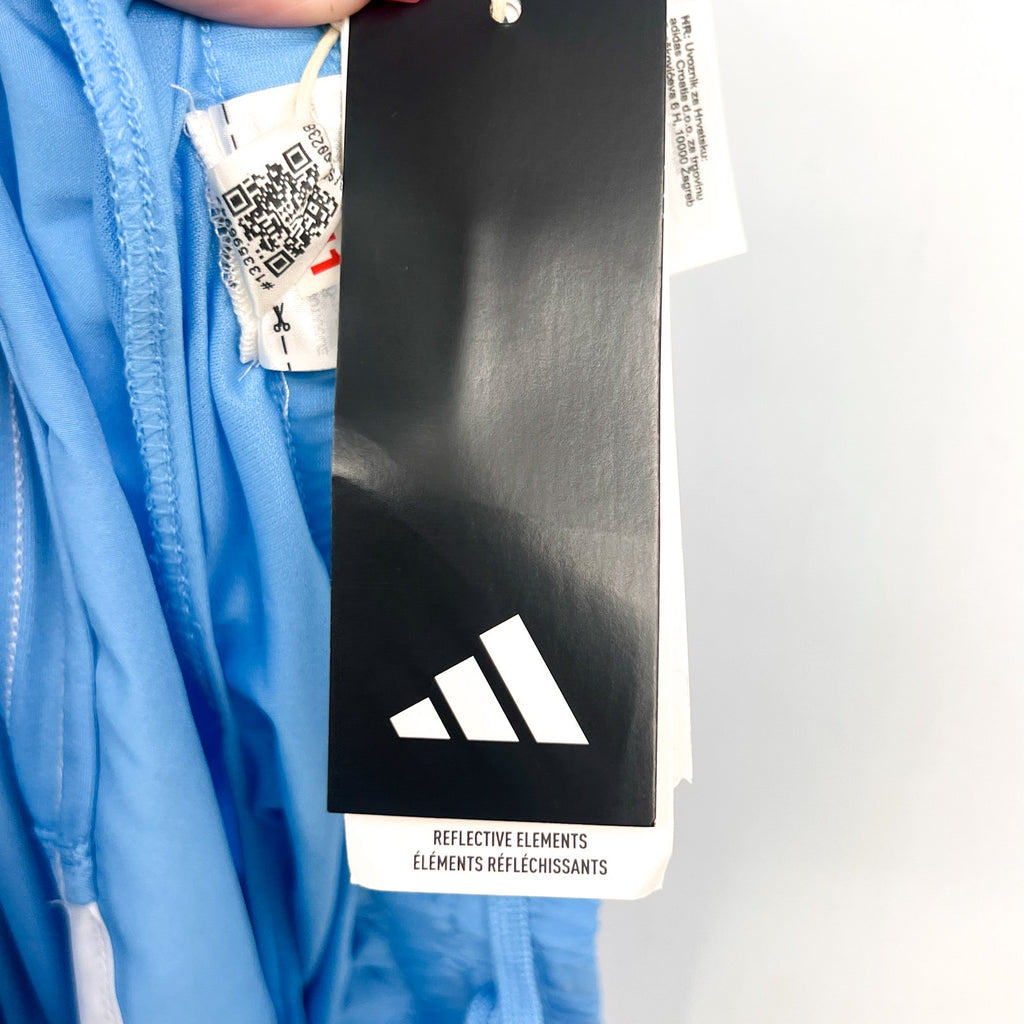 ADIDAS Women's Marathon 20 Running Shorts Small Blue Burst 3" Inseam NWT