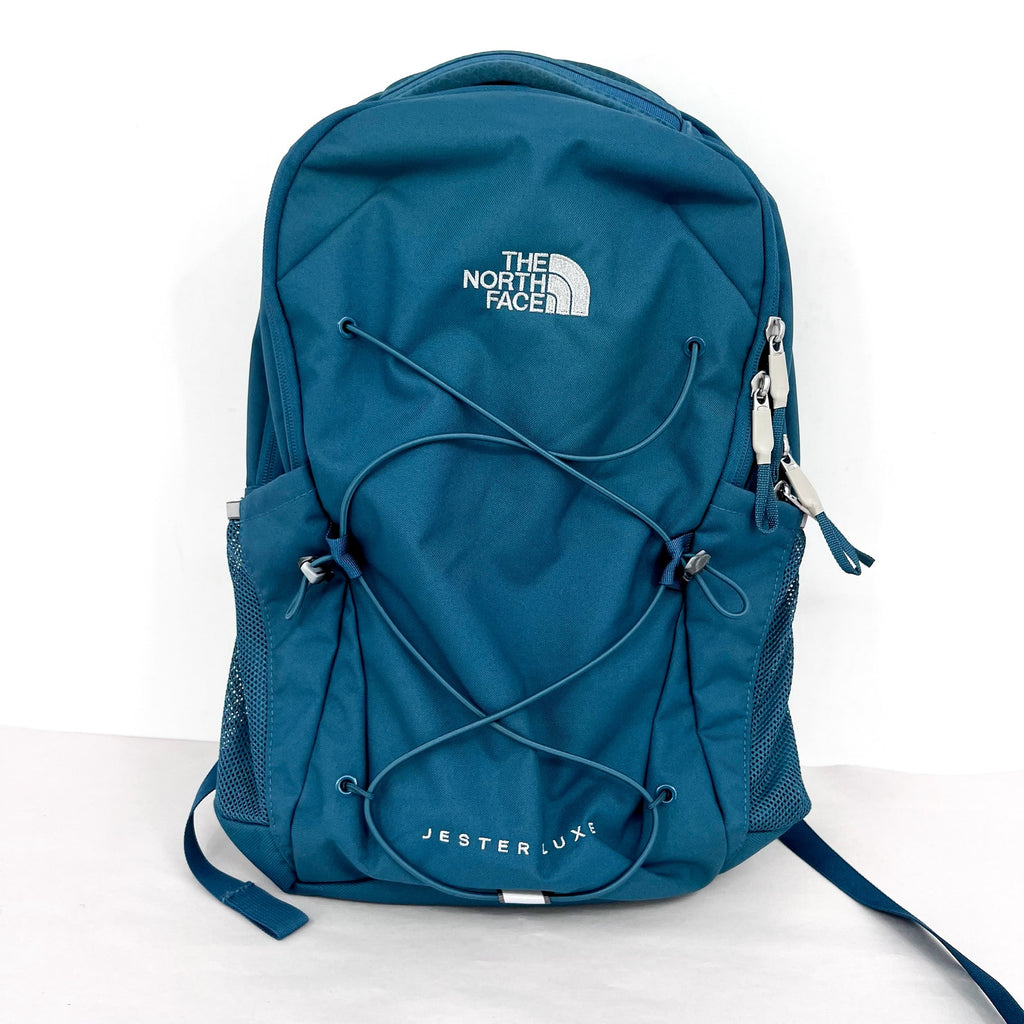 THE NORTH FACE Jester Luxe EveryDay Backpack Blue Space/Silver Metallic NWOT