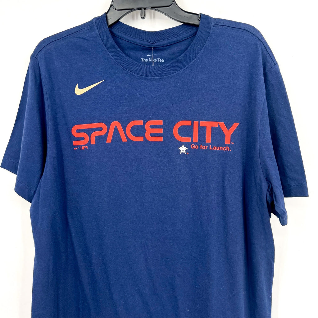 Nike Houston Astros Space City Connect McCullers 43 T-Shirt Medium Navy Blue NWT