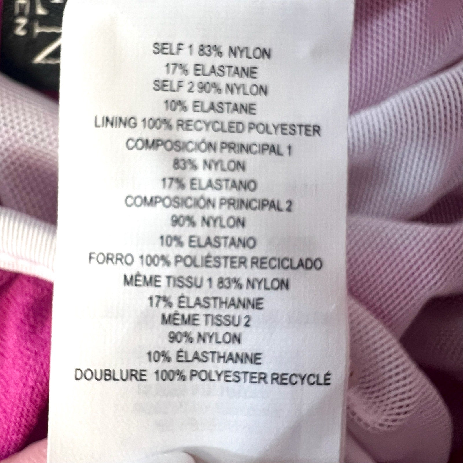 LAUREN RALPH LAUREN Ruffle One Piece Swimsuit Size 4 Orchid Pink Beach Club NWT