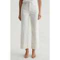 AG ADRIANO GOLDSCHMIED Kora Wide Leg Jeans Size 28 US 6 White 01 YRS Powder NWT
