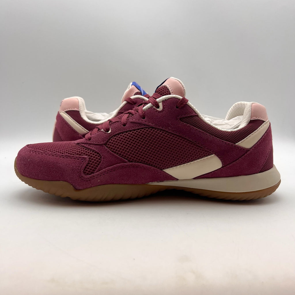 Ryka Womens Candor Casual Sneakers Size 9.5 Wide Berry Pink Purple Suede NWOB