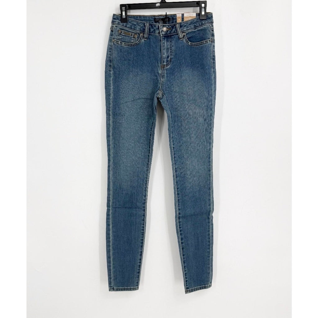 PRANA Womens Sienna Jeans 27x33 US 4 Tall True Blue Mid Rise Stretch Denim NWTf