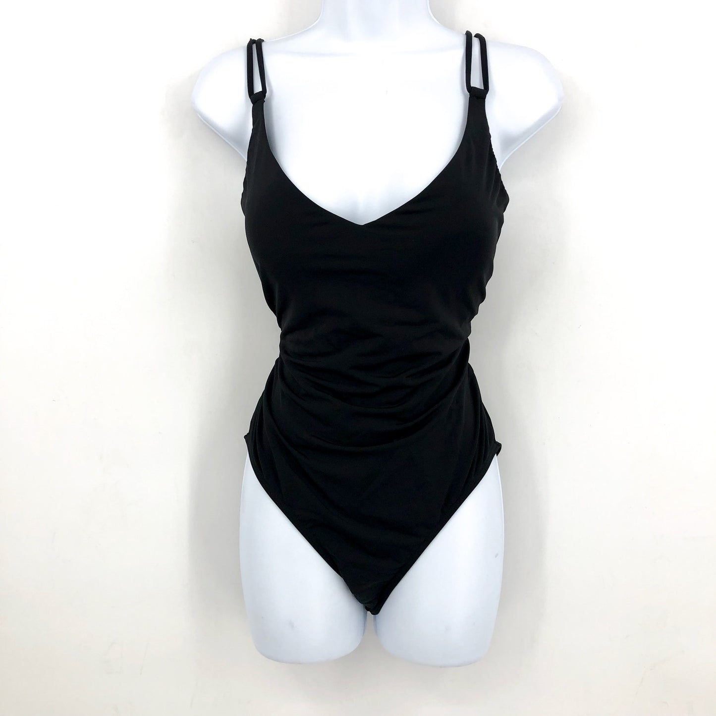 SUNSETS Women's Veronica Criss-Cross One Piece Swimsuit Medium Black