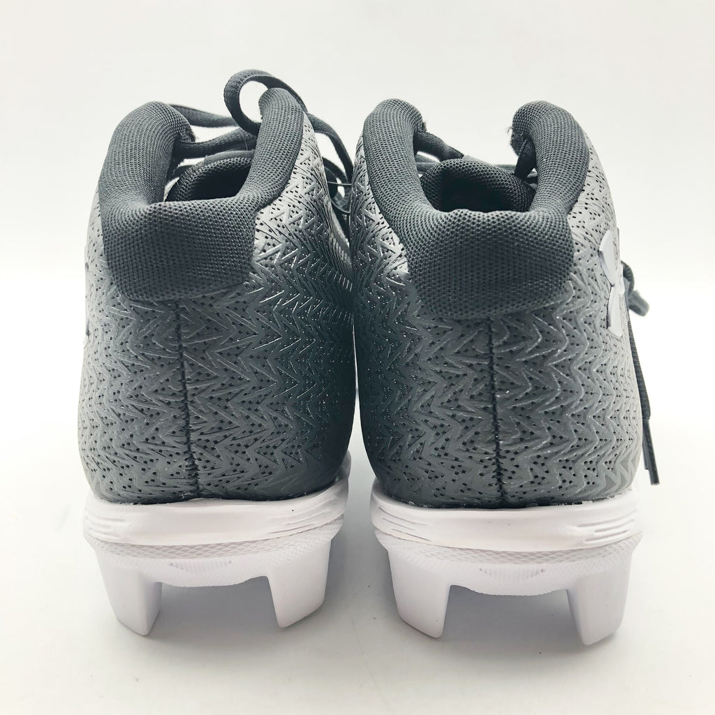 Under Armour Spotlight Franchise RM 4.0 Football Cleats Mens 9 Black White NWOB