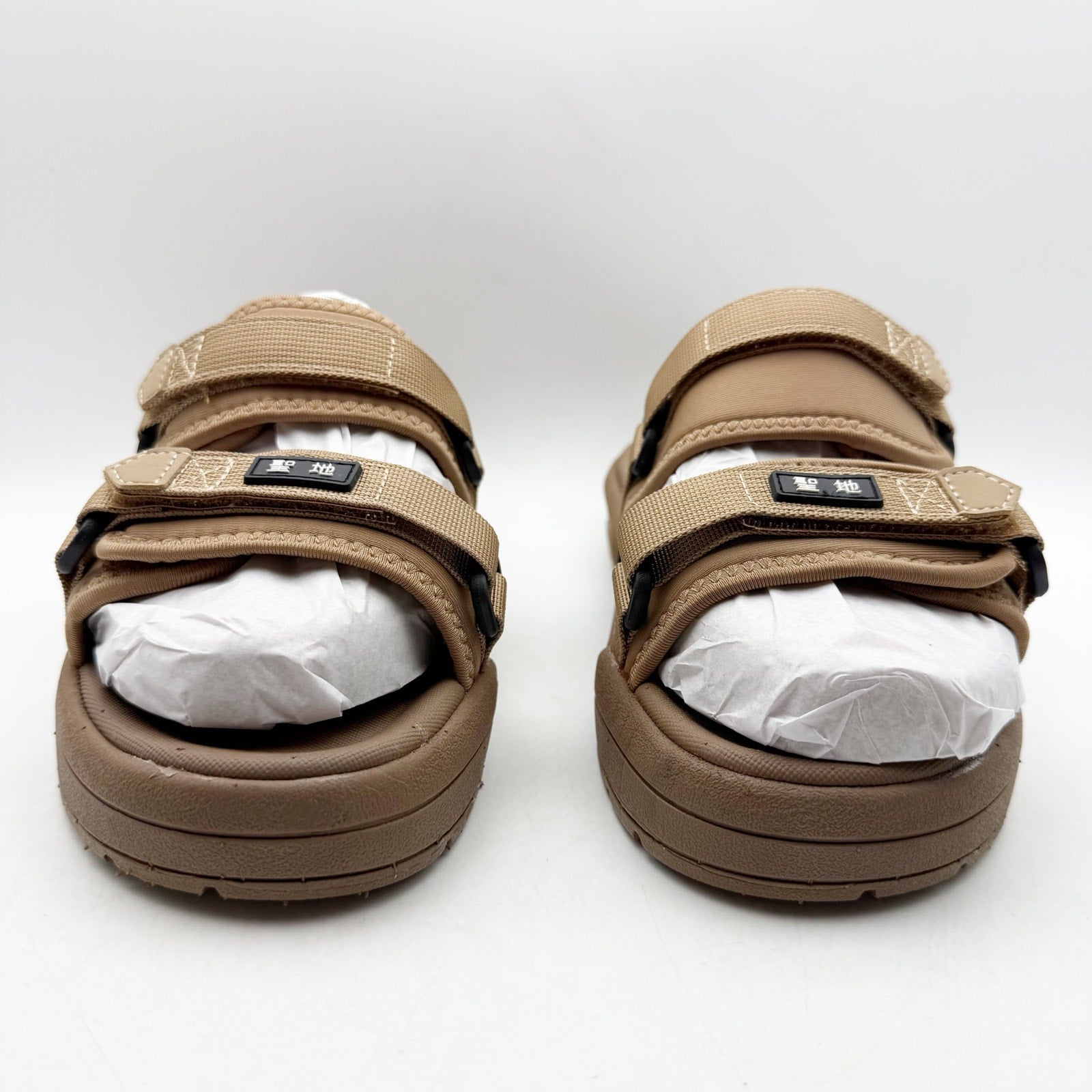 SEICHI Mens Sandoru Ichi Slide Sandals Size 10 EU 43 Mocha Brown NIB