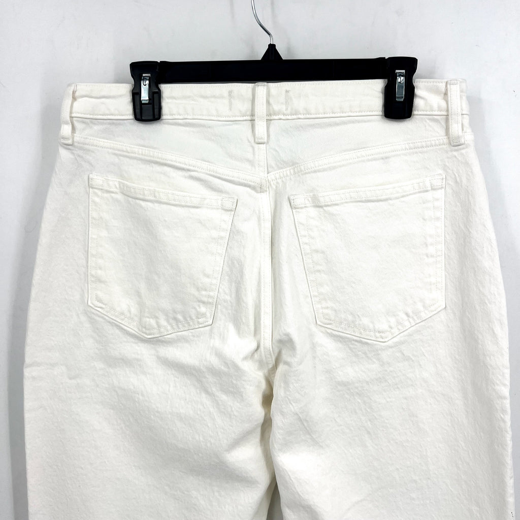 ABERCROMBIE & FITCH Womens 90s Relaxed Jeans Size 32 US 14 White Curve Love NWT