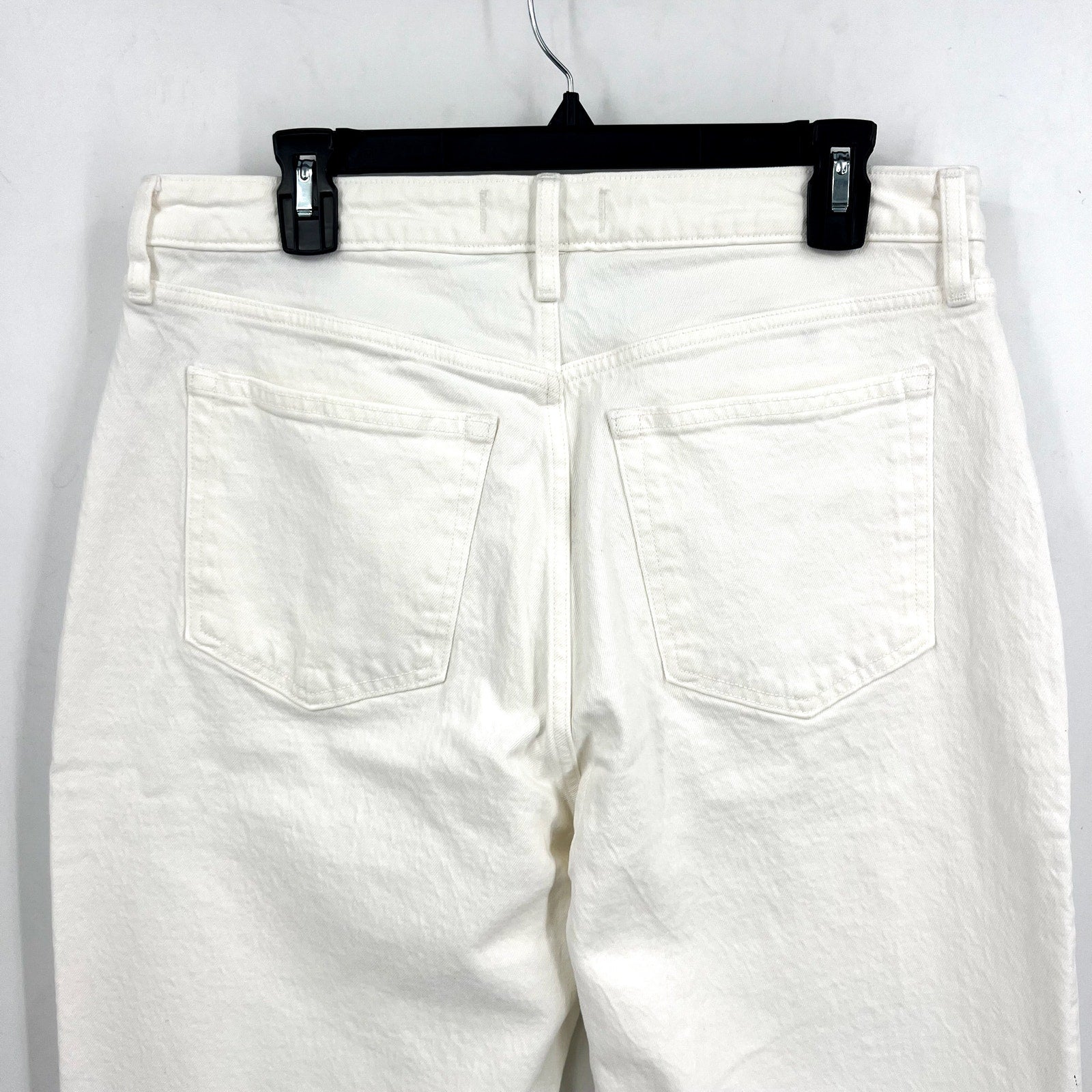 ABERCROMBIE & FITCH Womens 90s Relaxed Jeans Size 32 US 14 White Curve Love NWT