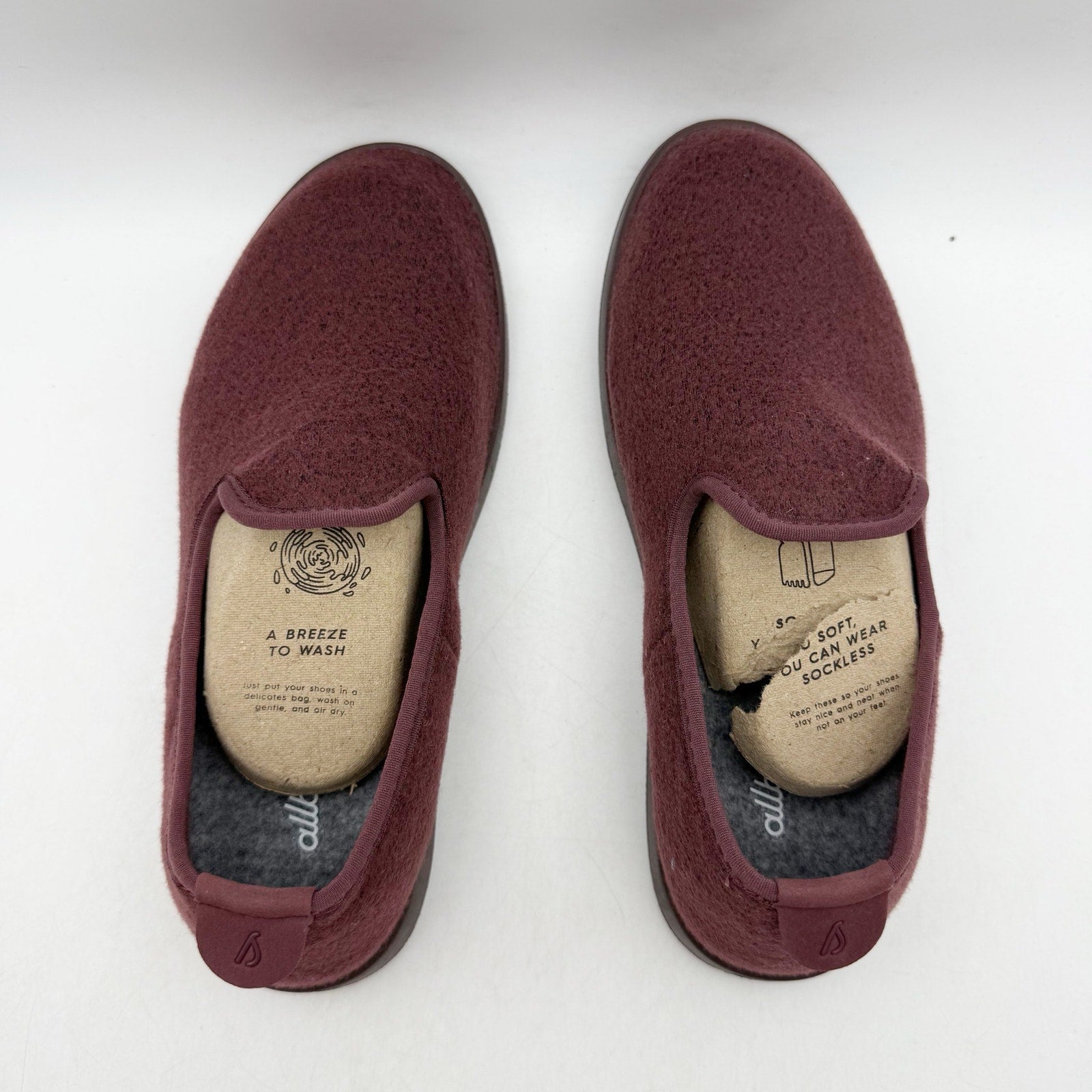 AllBirds Womens Wool Lounger Slip On Shoes US 6 EU 36 Purple Tuke Jam NIB