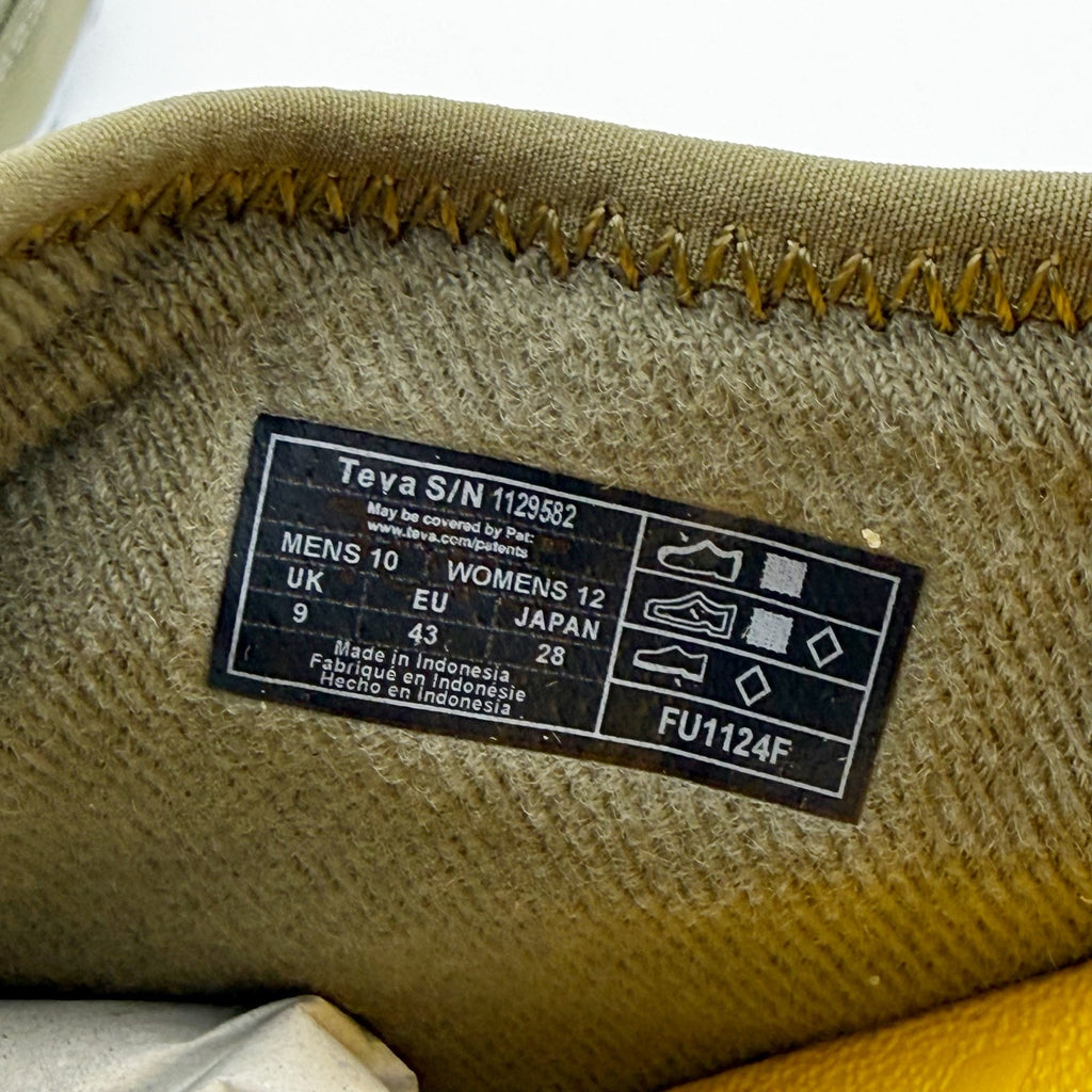 Teva Mens Reember Terrain Outdoor Slipper US 10 EU 43 Green Slip On NIB