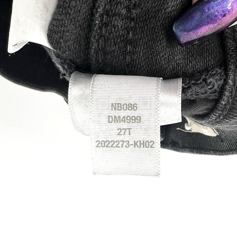 Madewell Cali Demi-Boot Crop Jeans 27x24 Size 4 Tall Black Raw Hem NB086 NWOT