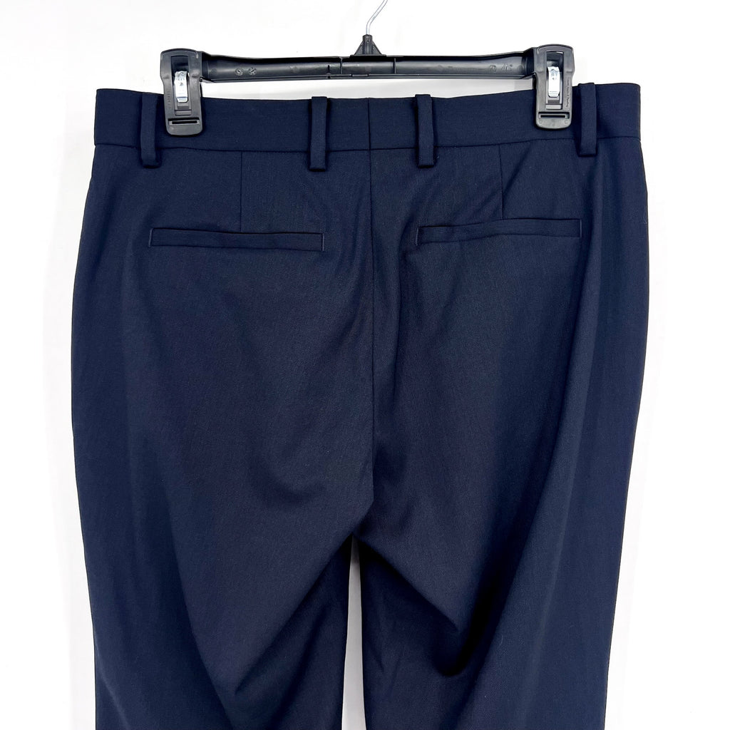 EVERLANE Men's The Italian Wool Pants 30x32 Navy Blue Flat Front NWT