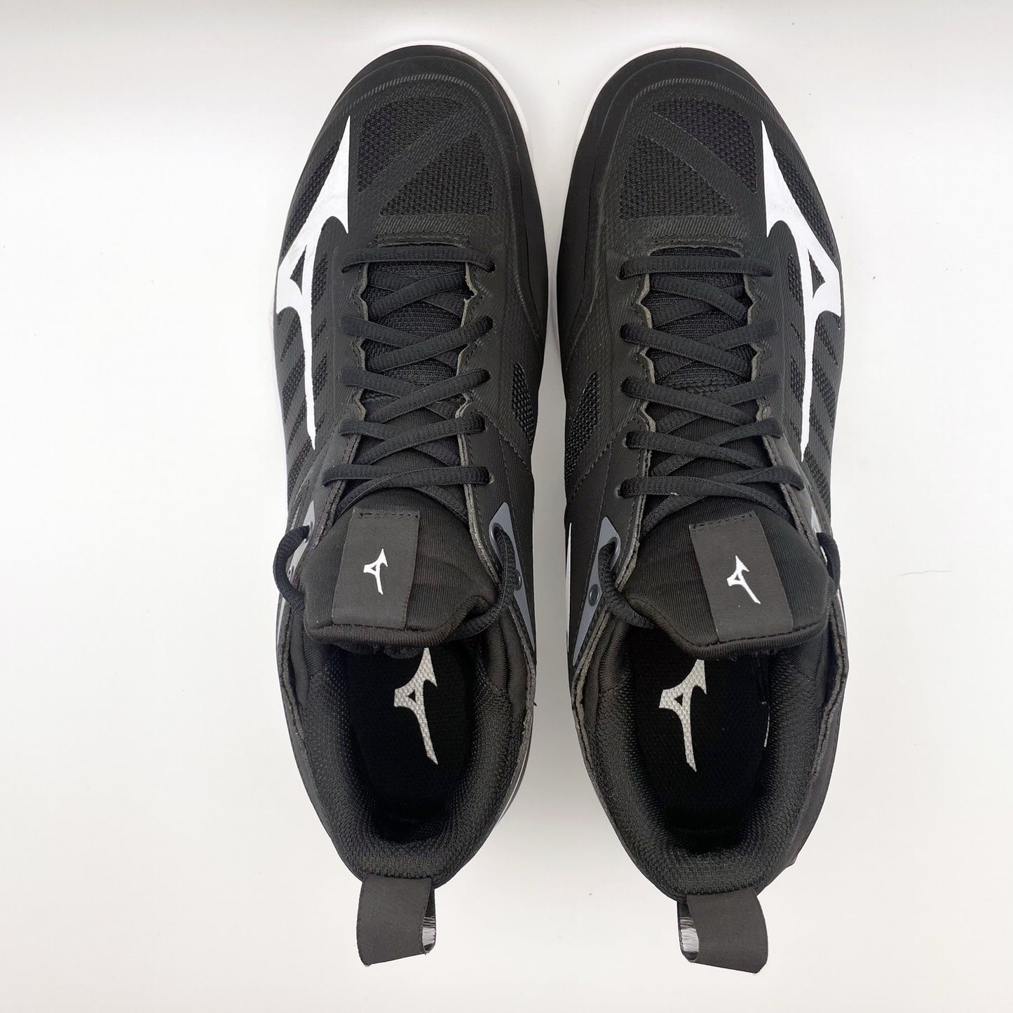 Mizuno Womens Wave Dimension Sneakers US 10.5 EU 42 Black White Athletic NIB