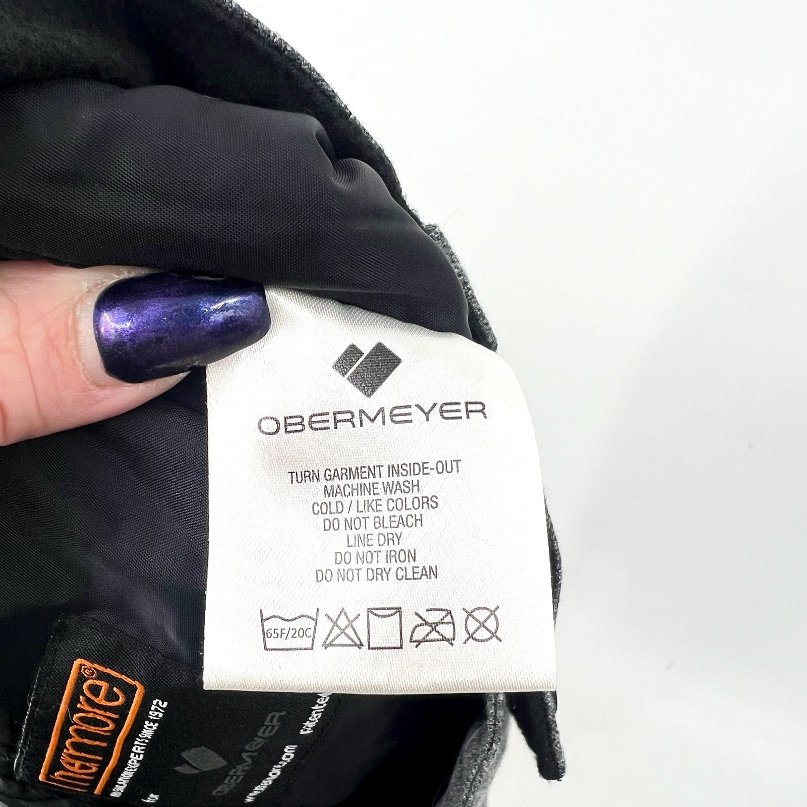 OBERMEYER Women's Malta Snow Ski Pants 2 SHORT Charcoal Grey Waterproof NWT