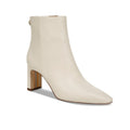Sam Edelman Womens Saige 2 Ankle Boots US 7.5 M EU 38 White Cream Leather NWOB