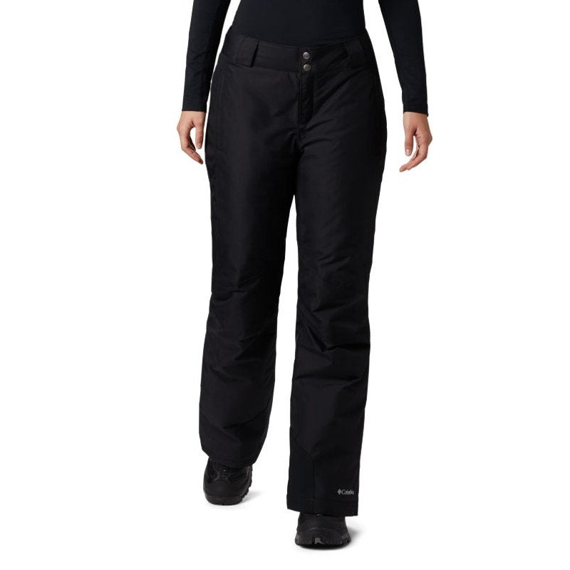 COLUMBIA Women's Bugaboo Snow Pants 1X Black Omni Heat Waterproof NWT