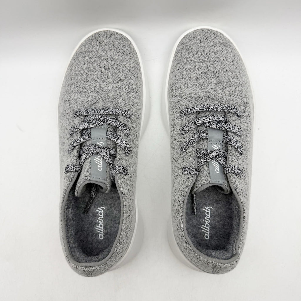 AllBirds Womens Wool Runner Go Casual Sneakers US 7 EU 37 Medium Grey NWOB