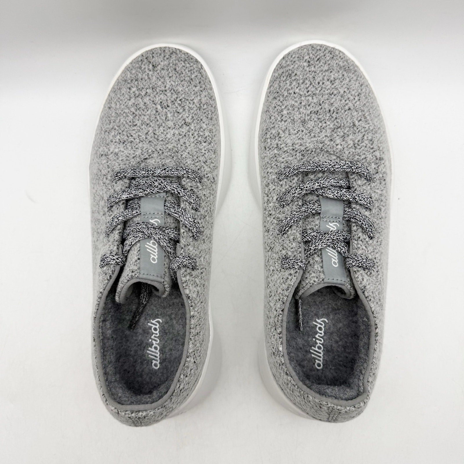 AllBirds Womens Wool Runner Go Casual Sneakers US 7 EU 37 Medium Grey NWOB