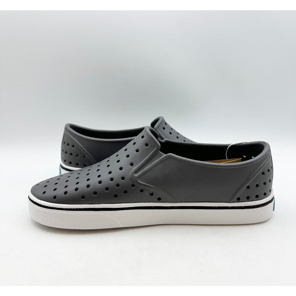 NATIVE Adult Miles Summer Sneaker Mens 5 Womens 7 Dublin Grey Shell White NWOB