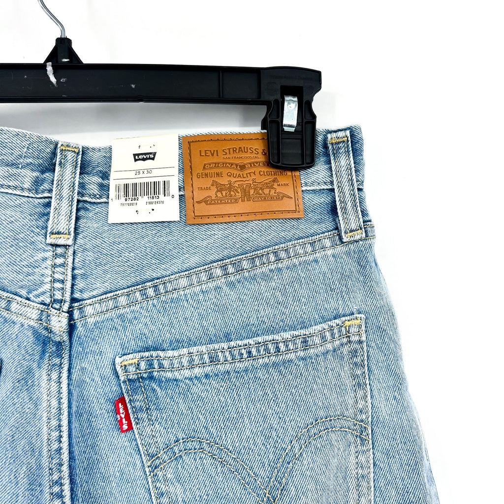 LEVI'S Womens Dad Straight Jeans 25x30 Size 0 Far And Wide Light 79770-0019 NWT