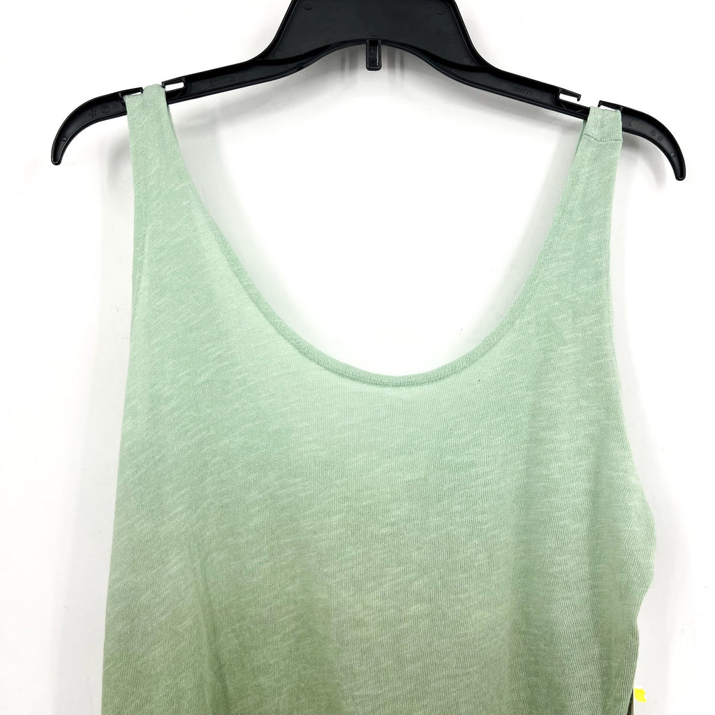 TREASURE & BOND Women's Ombré Knit Tank Top Small Mint Green Scoop Neck NWT