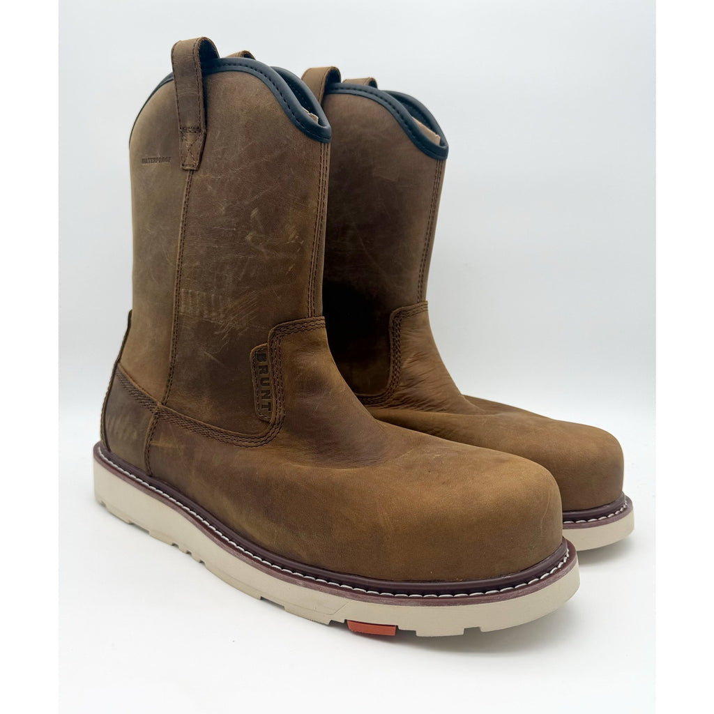 Brunt Mens The Bolduc Composite Toe Work Boot US 12 Brown Leather WP EH SR NWOB