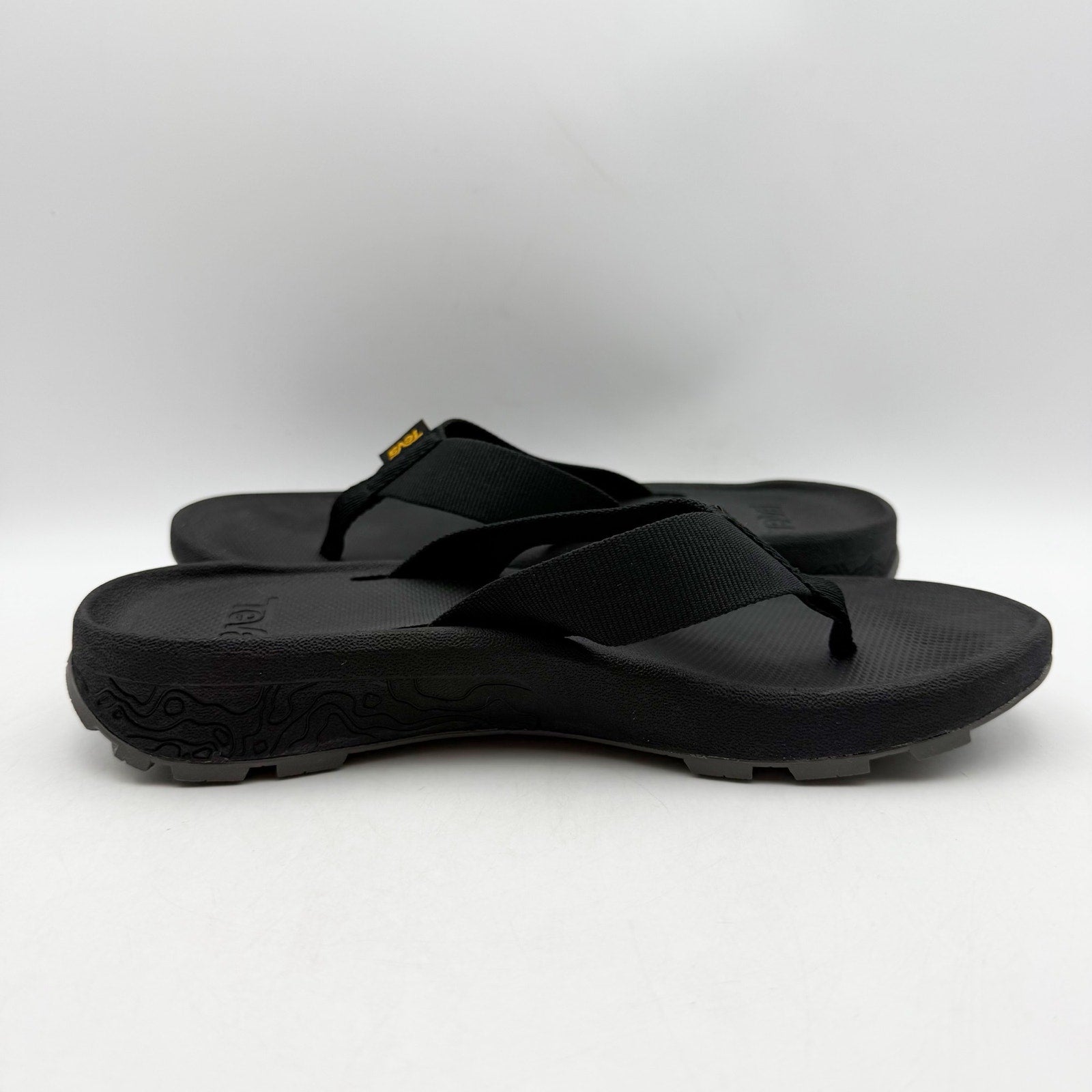 TEVA Womens Hydratrek Water Flip-Flop Sandals Size 8 EU 39 Black NIB