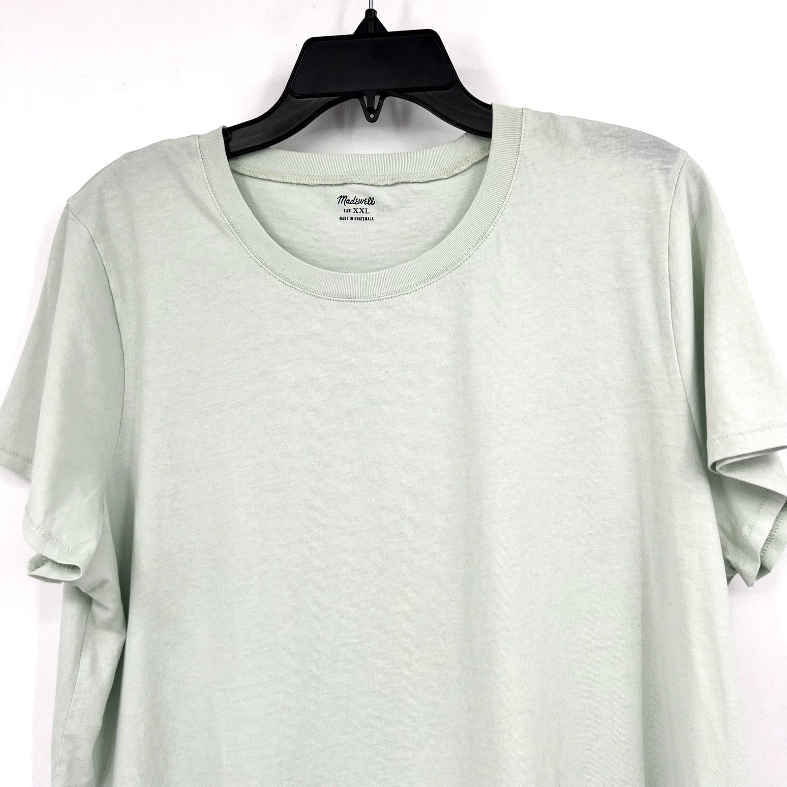 MADEWELL Women's Northside Vintage Tee XXL Green Ice Mint Short Sleeve J8526 NWT