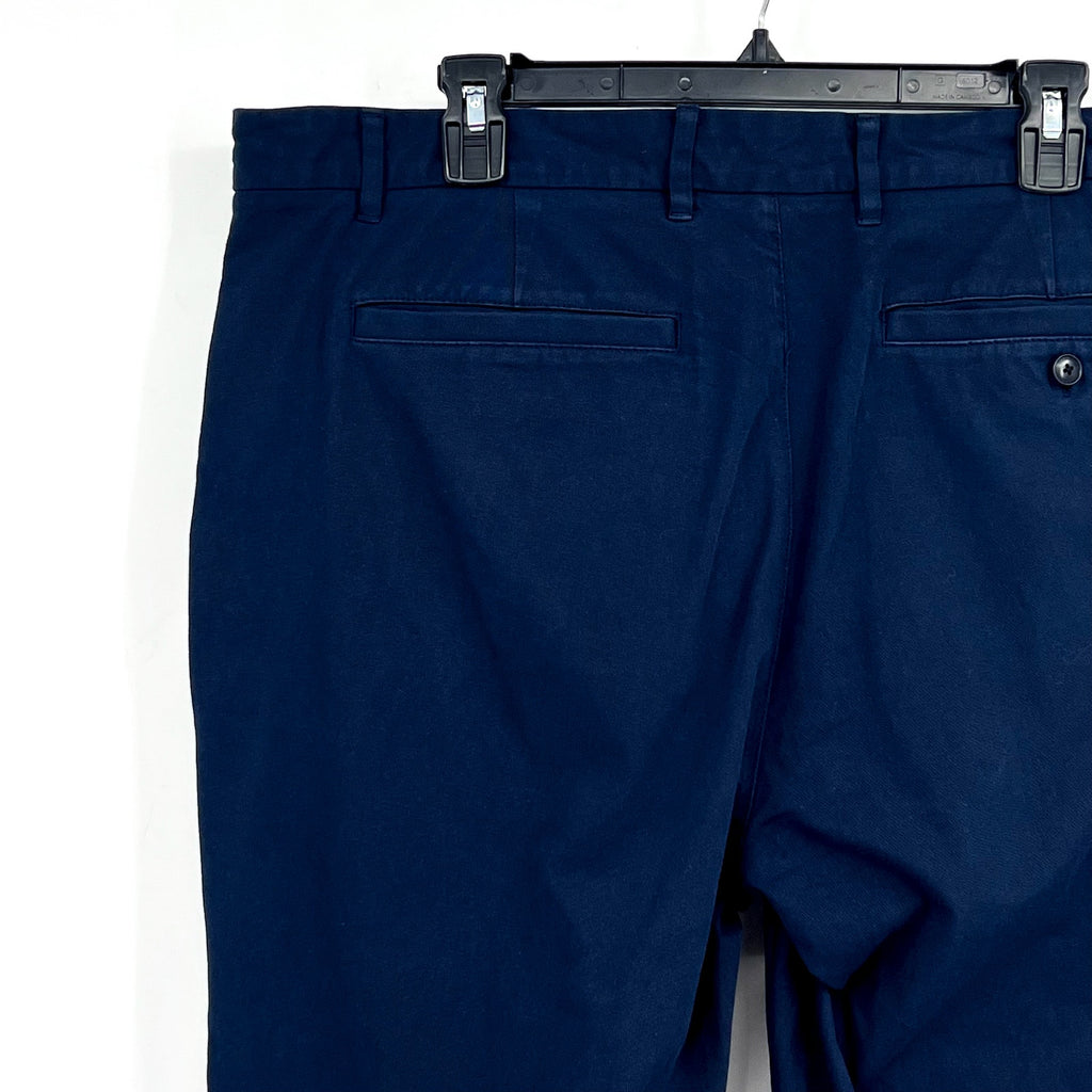 EVERLANE Men's Uniform Performance Chino 38x28 Navy Blue Slim Fit Pants NWT