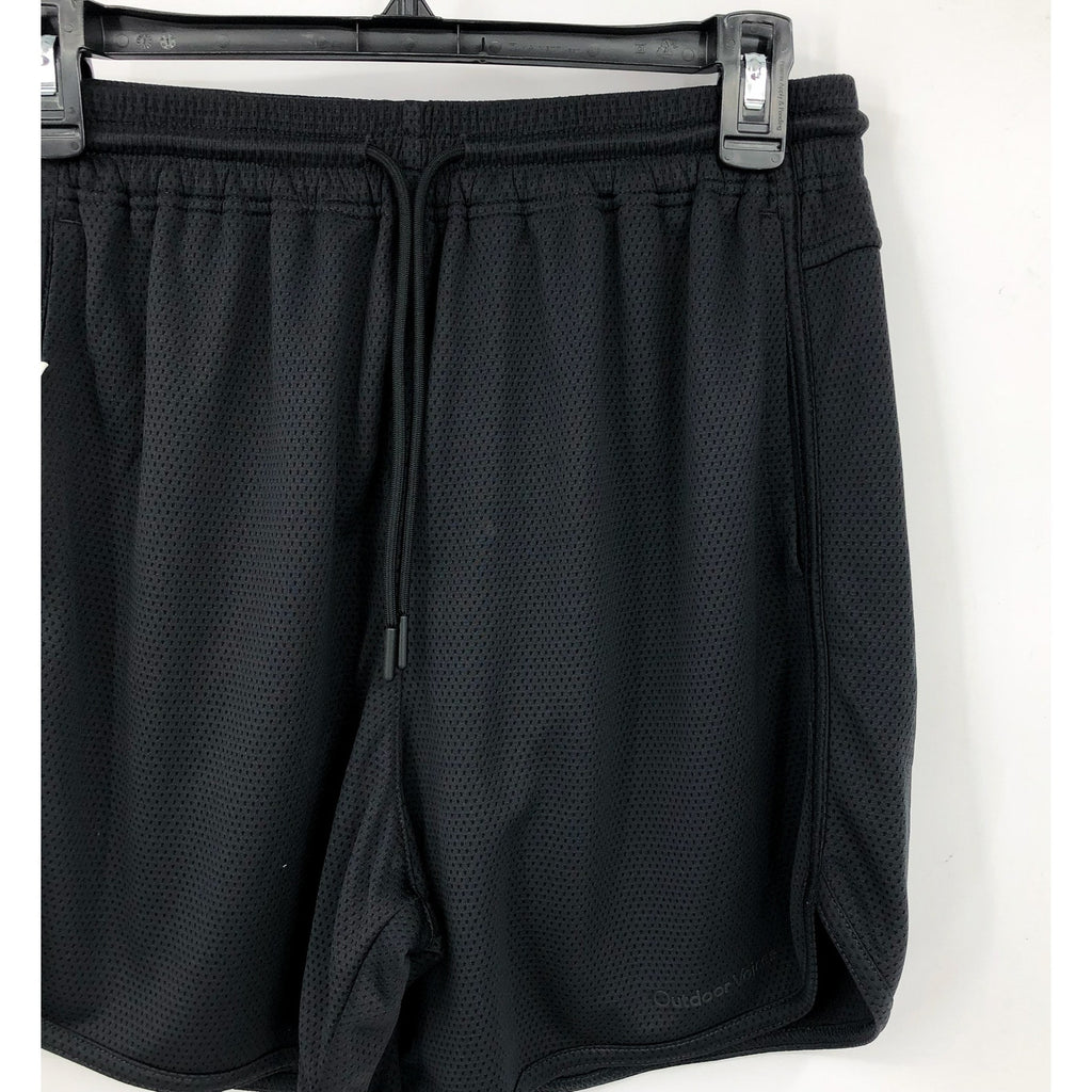OUTDOOR VOICES Women's RecMesh Athletic Shorts Medium Black 5" Inseam NWT