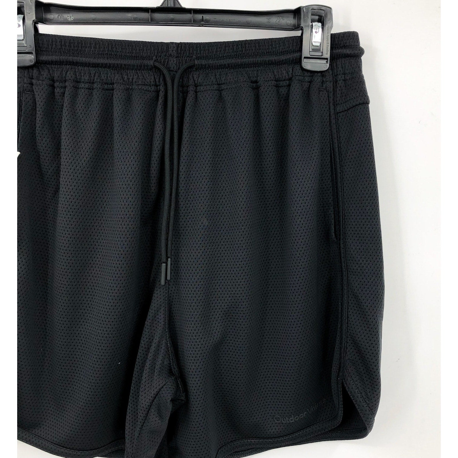 OUTDOOR VOICES Women's RecMesh Athletic Shorts Medium Black 5" Inseam NWT