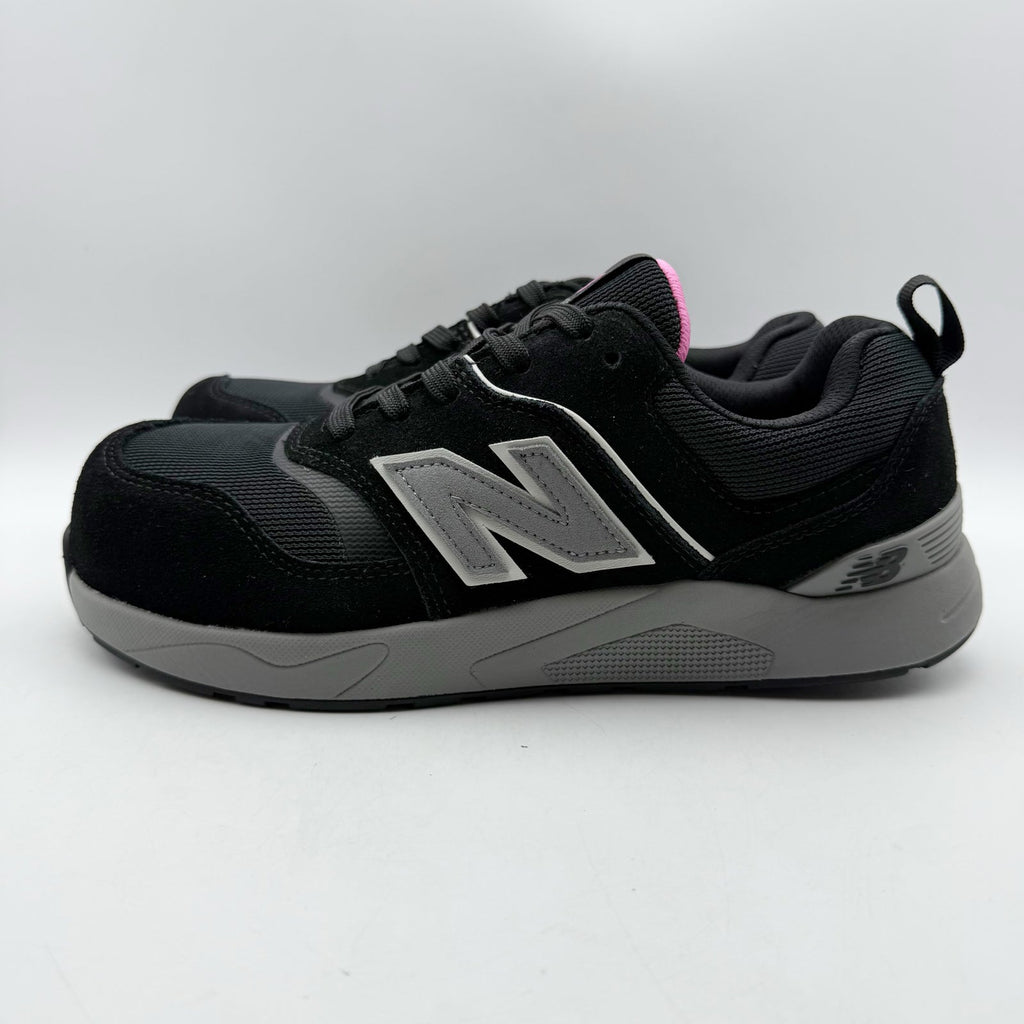 New Balance Womens Elite Lite Work Sneakers US 9 EU 40.5 Black Pink CT SR NIB