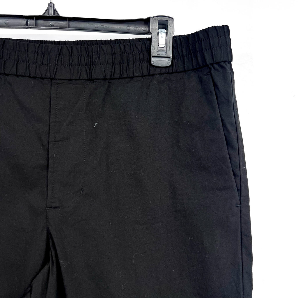 A9013. EVERLANE- MENS MEDIUM- Casual Pants Medium X 30 Black Cotton Twill Pull-on NWT