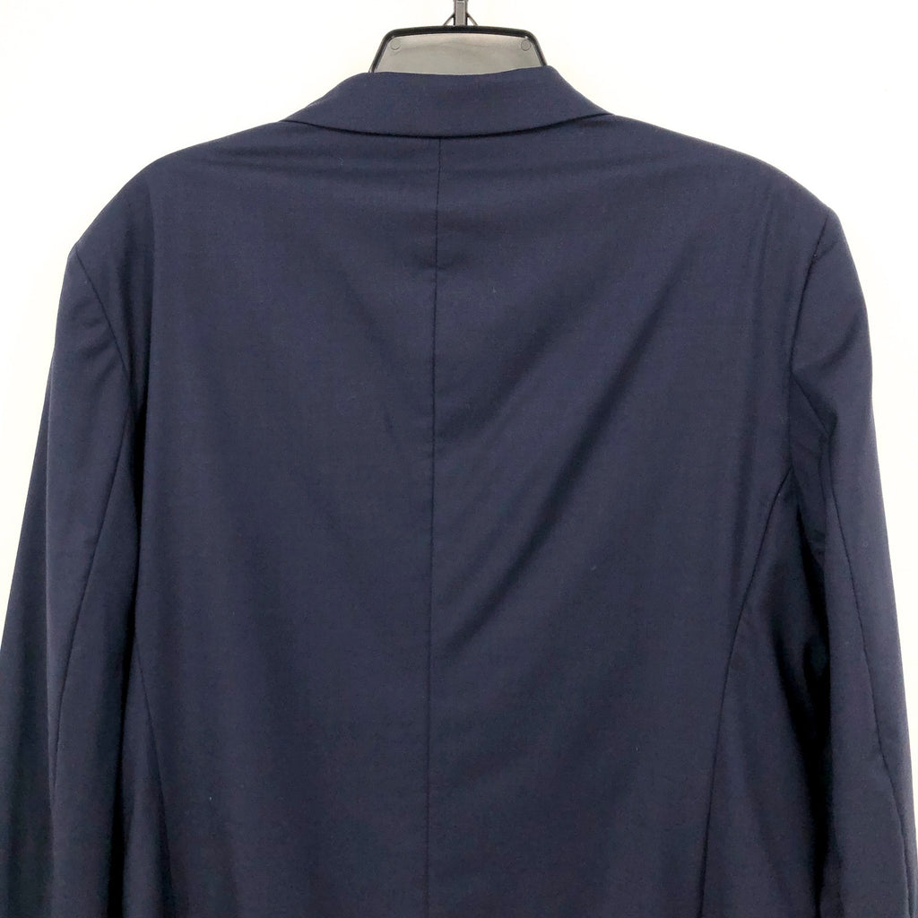 NORDSTROM Men's Tech Smart Trim Fit Suit Jacket 42R Navy Blue Stretch NWOT