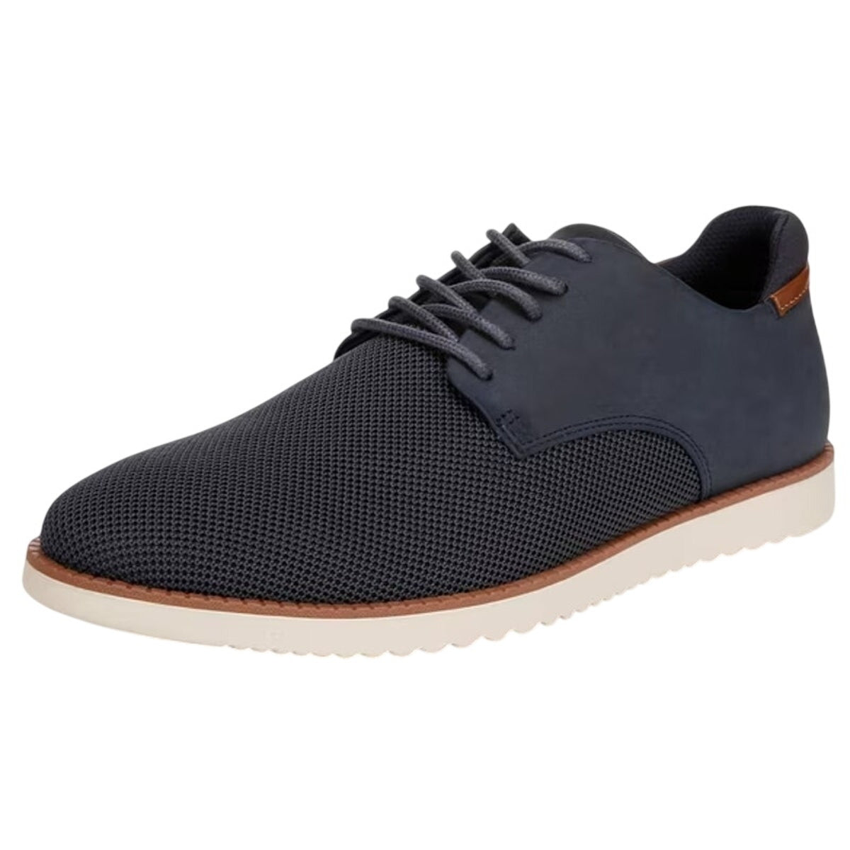 Dr. Scholls Mens Sync Oxford Shoes Size 10 M EU 44 Navy Blue Knit NIB