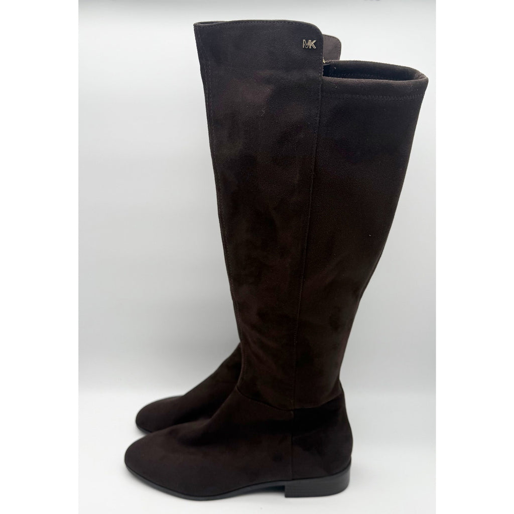Michael Kors Womens Bromley Stretch Over-The-Knee Boot Size 11 Brown NWOB