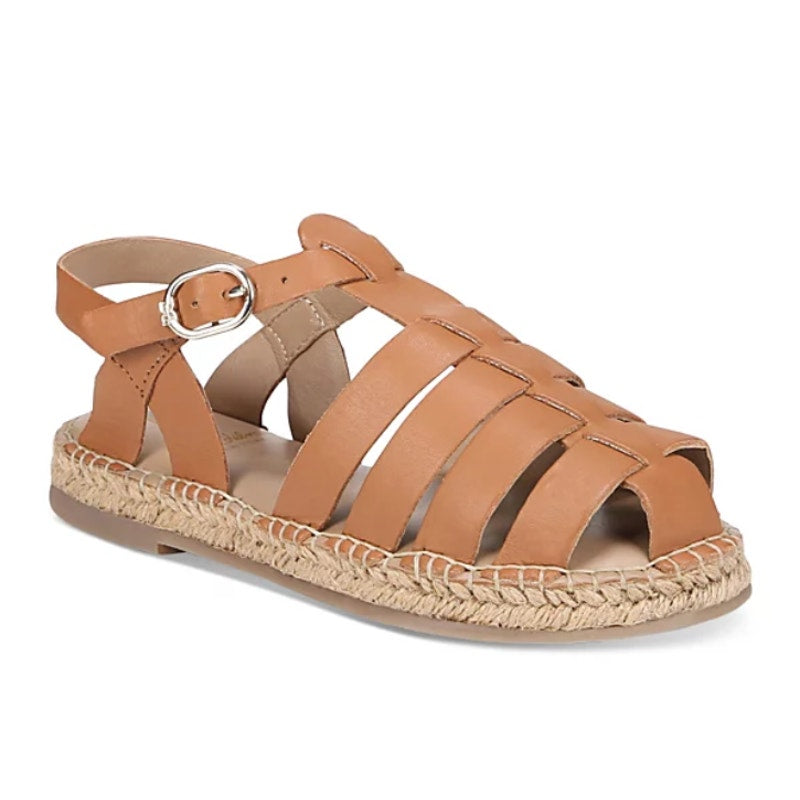 Sam Edelman Kids Kora Sandals US 4 M EU 36 Brown Leather NIB