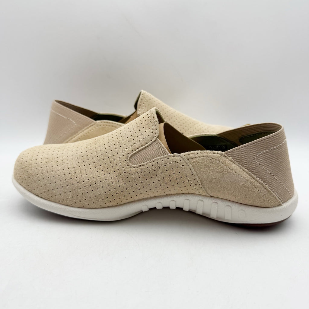 Spenco Waco Womens Siesta Convertible Shoes SIZE 6 Tan Suede Casual NIB