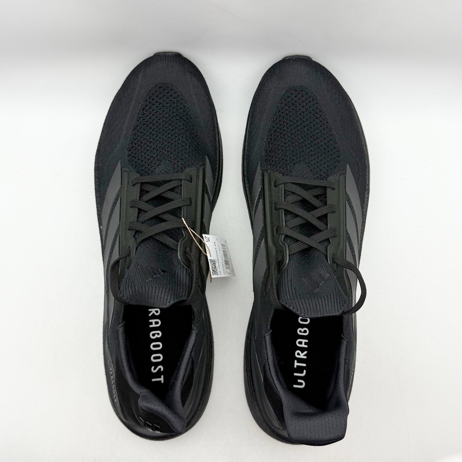 Adidas Mens Ultraboost 5X Running Shoes US 16 Black Athletic Sneakers NWOB