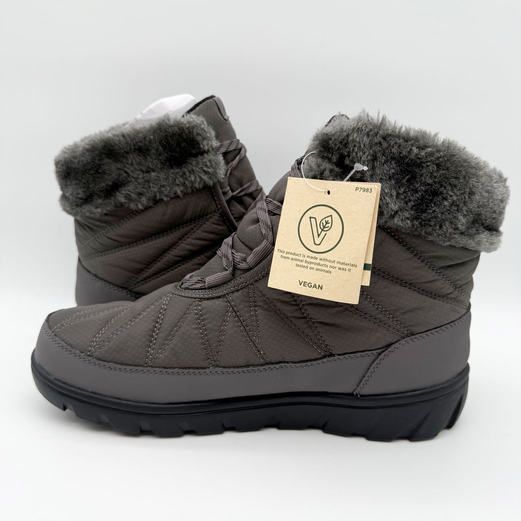 KAMIK Womens Low Hannah Winter Bootie US 9 EU 40 Grey Waterproof NIB